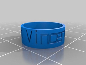 mi anillo personalizado los anillos 3d print model - Mito3D
