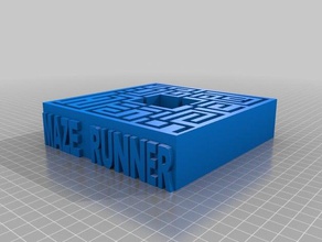 fecteau maze runner-glade-tan 3d-drucken 3d print model - Mito3D