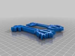 keyblade A impressão 3d 3d print model - Mito3D
