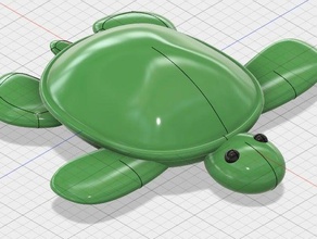 turtle tub toy bathroom bathtub makeitfloat water 3d print model - Mito3D