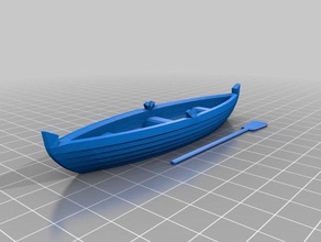 boat paddles buildings & structures 3d print model - Mito3D