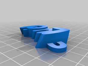 lucy keyfob organização personalizado 3d print model - Mito3D
