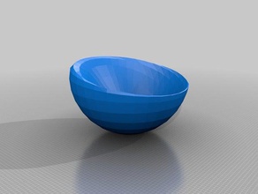 bowl kitchen & dining 3d print model - Mito3D