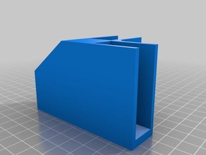 customized shelfie - l-foot reversed organization 3d print model - Mito3D
