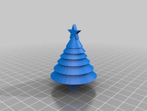 Noel ağacı 3d baskı 3d print model - Mito3D