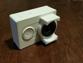 xiaomi yi lens protector camera 3d print model - Mito3D