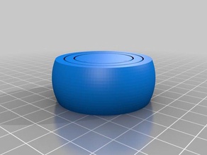 giroscópio girando anéis - center completo arte interativa divertido a rotação 3d print model - Mito3D