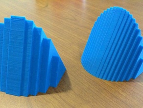 10 eşkenar üçgenler taban yuvarlak 3d print model - Mito3D