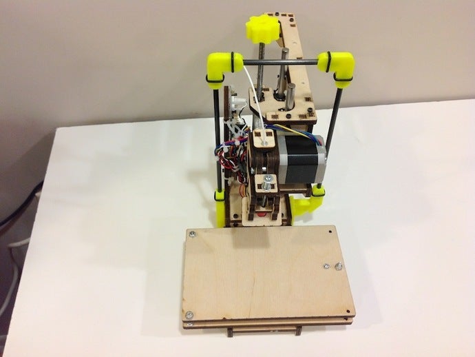 de fibra carbono lidar printrbot atualização simples 3d a impressora os acessórios 3D print model - Mito3D