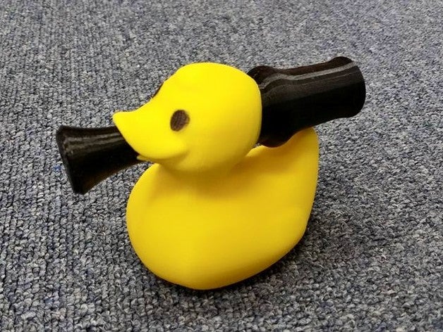 rubber duck call ducky 3D print model - Mito3D