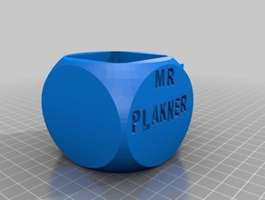 Bay plackner kupa 3d baskı 3d print model - Mito3D