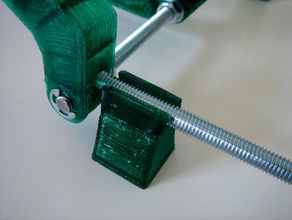 foot mini-mendelhuxley reprap printer 3d parts 3d print model - Mito3D
