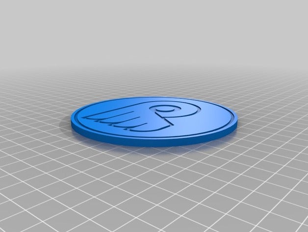 philadelphia flyers coaster kitchen & dining coasters 3D print model - Mito3D