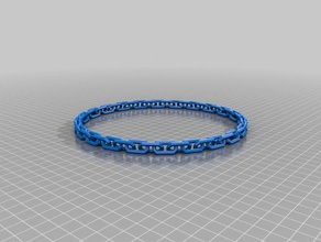 44 link chain customized 3d print model - Mito3D