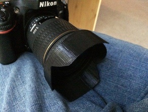 sigma lh875 82mm lens hood kamera 3d print model - Mito3D