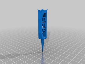 5 özel golf tee tasarımım spor ve açık hava özelleştirilmiş 3d print model - Mito3D