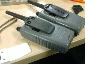 belt clip popular uhf handheld radio model replacement parts 3d print model - Mito3D