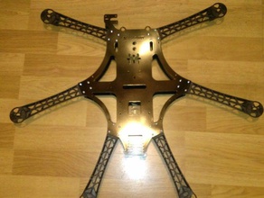 projet machaon ii dji f450 bras fpv hexacopter passe-temps x6 3d print model - Mito3D