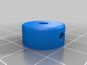 solo base - 2 viti 180 parametric pulley 3d printer parts customized 3d print model - Mito3D