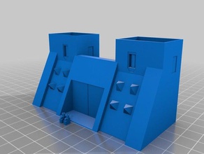 porte mur petite chelle games 3d print model - Mito3D