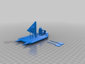 smiley face rocket ship vehicles clubscientific 3d print model - Mito3D