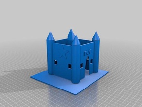 am besten Schloss Gebäude & Strukturen clubscientific 3d print model - Mito3D