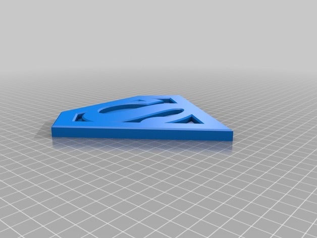 robertson - superman sign 3d printing 3D print model - Mito3D