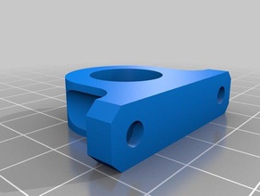 customized openbeam pillow block - makerbeam lm8uu bearing robotics 3d print model - Mito3D