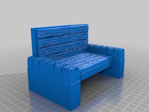 robertson - banco de picnic La impresión en 3d 3d print model - Mito3D
