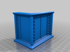 block city picture window construction toys 3d print model - Mito3D