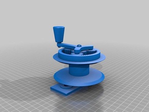 manual wire winch planetary multiplier machine tools 3d print model - Mito3D