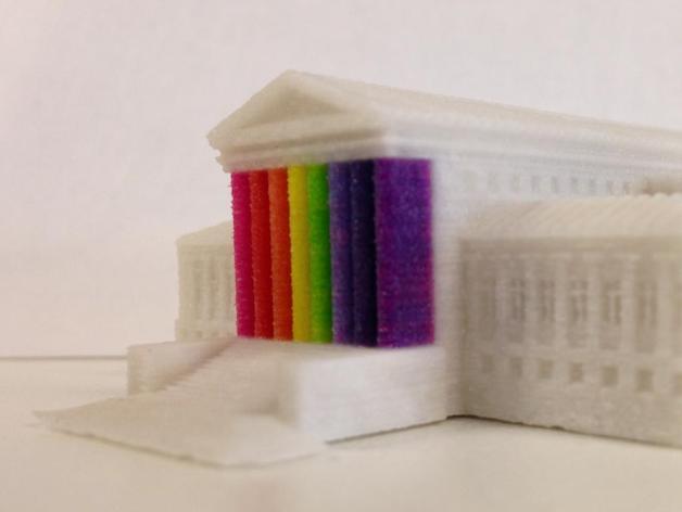 stolz supreme court Gebäude & Strukturen Farbe 3D print model - Mito3D