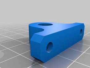 maßgeschneiderte openbeam Kissen-block - makerbeam 8mm Stangen 3d-Drucker Teile kundengebundene 3d print model - Mito3D