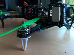 mini quad drone landing gear r c vehicles quadcopter rc 3d print model - Mito3D