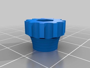 nut knob generator diy customized 3d print model - Mito3D