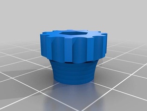 tuerca de mando del generador diy personalizado 3d print model - Mito3D