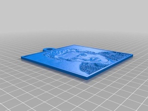 elvis lithopane 2d sanat özelleştirilmiş 3d print model - Mito3D