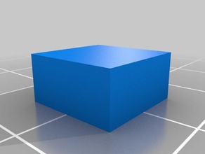 little box 3d printing cube square 3d print model - Mito3D