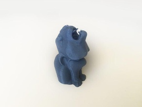 mini Katze gargoyle 3d print model - Mito3D