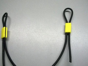 saut à l'élastique cordon clip de 3mm L'imprimante 3d pièces le 3d print model - Mito3D