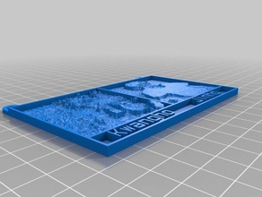 kj fotoğraf 2d sanat özelleştirilmiş 3d print model - Mito3D