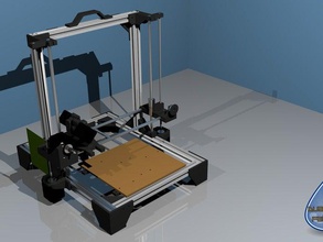 dual-struder Verarbeiter 3d Drucker 3d-Drucker 3d print model - Mito3D