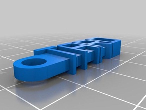 tard de l'organisation personnalisé 3d print model - Mito3D