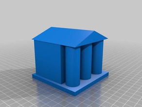 temple L'impression 3d 3d print model - Mito3D