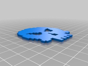 printcraft cranio 3d la stampa il logo minecraft 3d print model - Mito3D