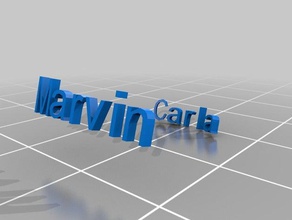 marvin bague yüzük özelleştirilmiş 3d print model - Mito3D