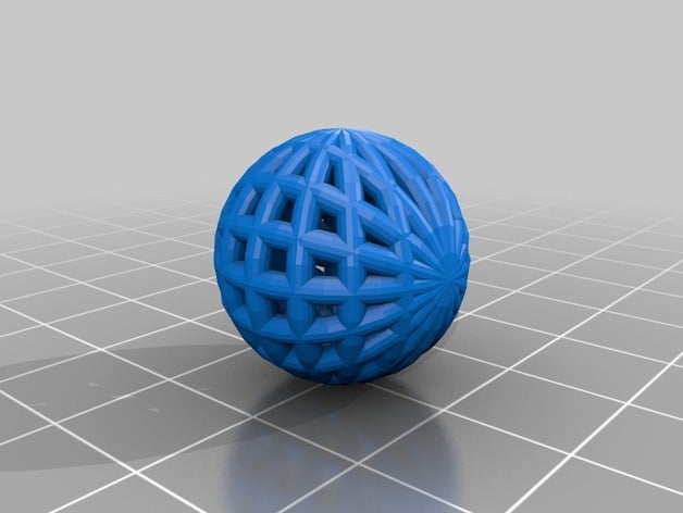 weird ball shape 3 decor 3D print model - Mito3D