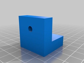 meine angepasste parametrische Befestigung Winkel diy kundengebundene 3d print model - Mito3D