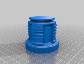 lid mystery replacement parts flask 3d print model - Mito3D