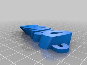 amanecer organización personalizado 3d print model - Mito3D